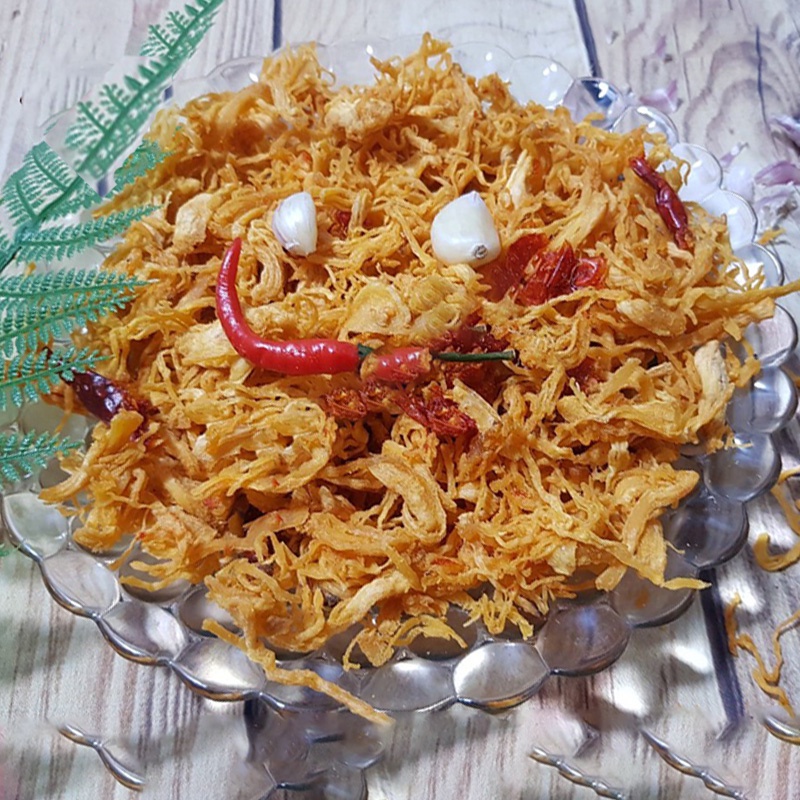 Khô Gà Bơ Tỏi xé cay 300g, Khô Gà Bơ Tỏi Thơm Ngon, KÔ KÔ-MÊ LY FOODS. K002 | BigBuy360 - bigbuy360.vn