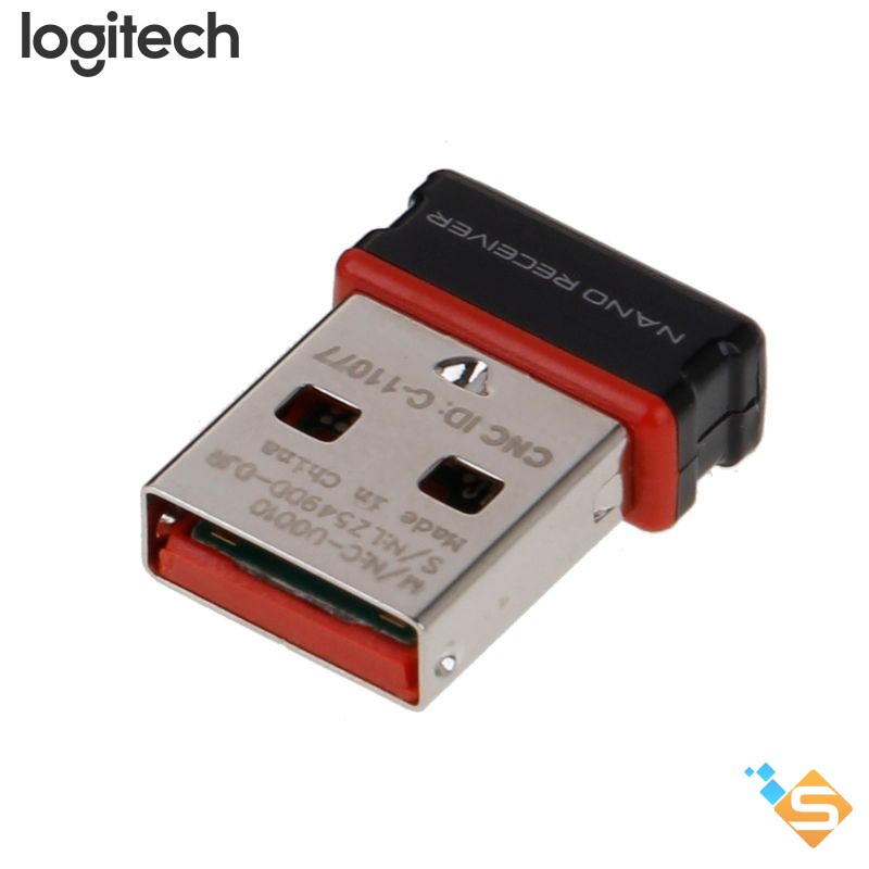 Đầu Thu USB UNIFYING RECEIVER Logitech 6 Kênh, Kênh Kép MK345, MK270, MK240, MK220, MK345 - Bảo Hành 1 Năm