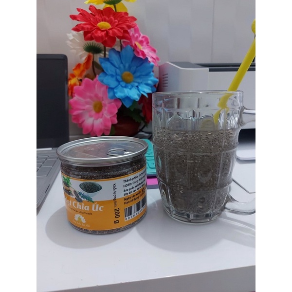 Hạt chia hữu cơ Quy Nguyên 200gram