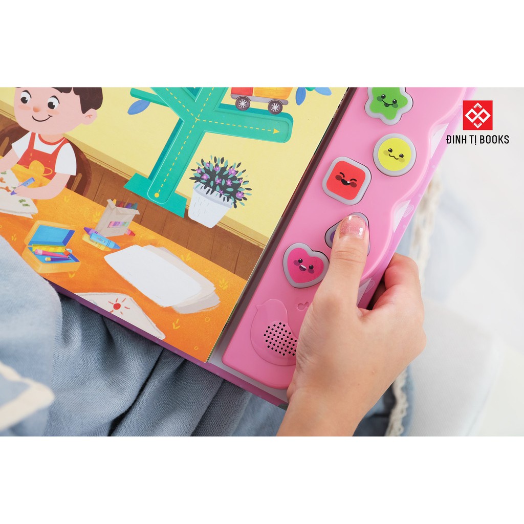 Sách Âm Thanh Dành Cho Bé Từ 0 - 6 Tuổi - Trải Nghiệm Đọc Sách Đầy Thú Vị