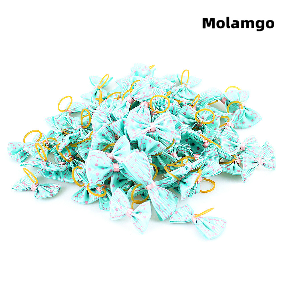 Băng Đô Cao Su Đính Nơ Xinh Xắn Dành Cho Cún Cưng