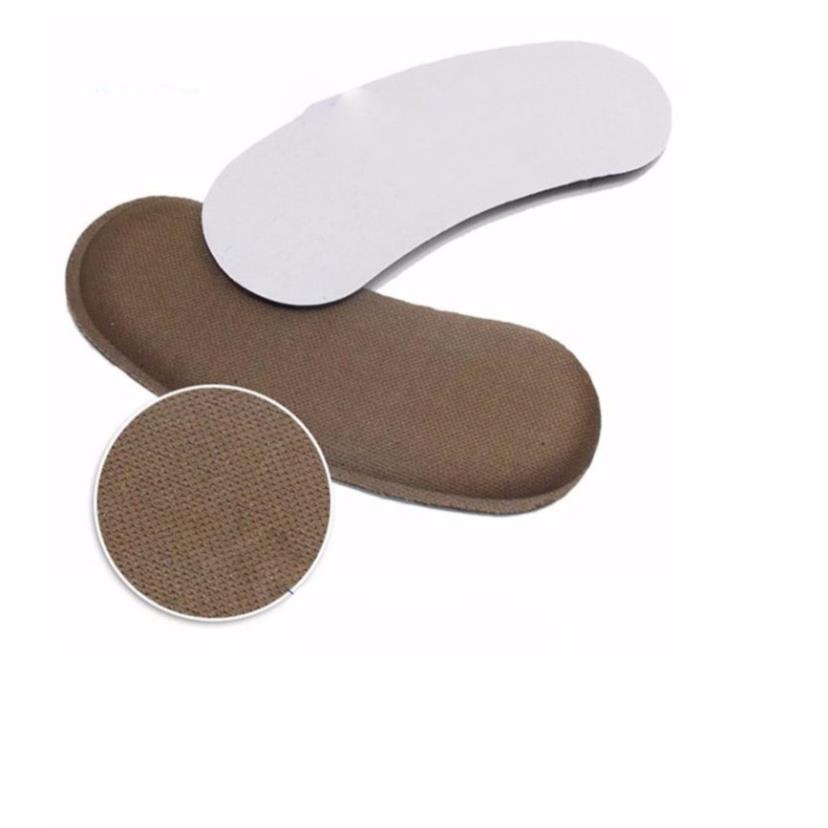 2 Miếng dán Gót Giày hickies lacing system Cho Giày Cao Gót Mẫu , Chống Trầy Gót, Giảm Size màu đen, kem, nâu