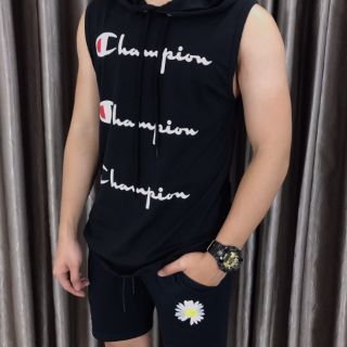 Áo thun sát nách có nón