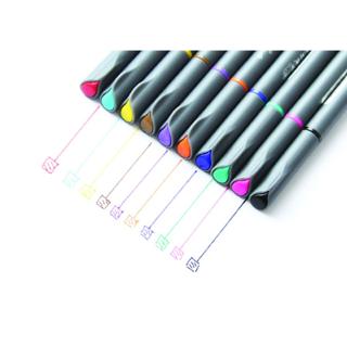 Bộ bút lông kim 10 màu đầu 0.38mm
