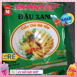 bịch bánh tráng bò pía đậu xanh