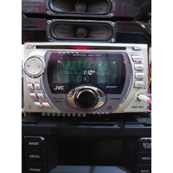 Đầu CD & radio JVC KW xg55t