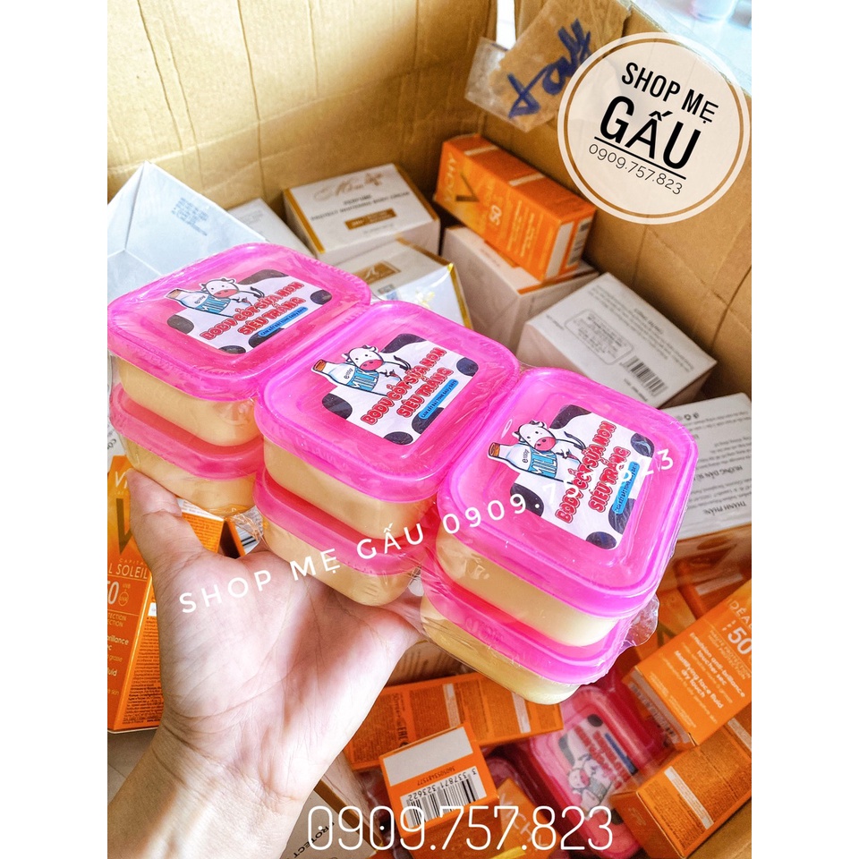 Sỉ lố 6 hộp kem cốt bò vuông