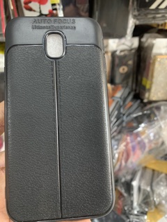 Ốp Samsung J330 / J3pro dẻo đen kiểu da