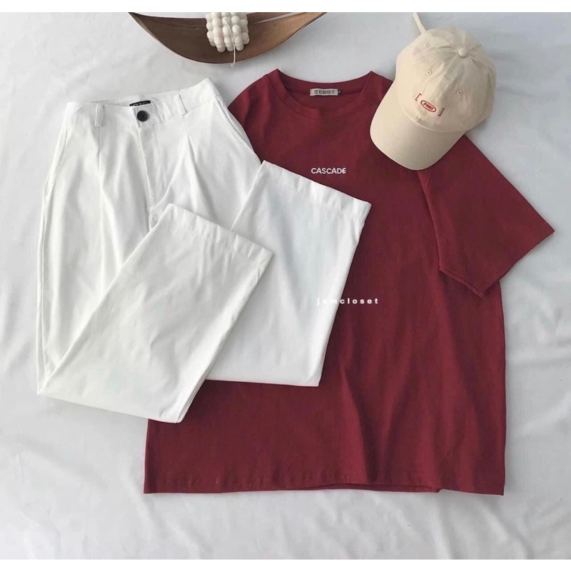 Rẻ vô địch Set bộ áo phông quần kaki siêu hot 2022