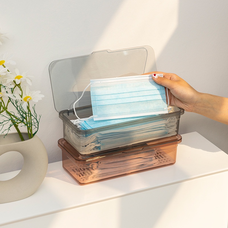 Hộp Đựng Thìa Đũa Sợi Tre Cao Cấp Có Nắp Đậy ANHOME, Hộp Đựng Thìa Đũa ChopStick Đa Năng Thời Trang Hiện Đại