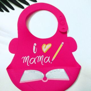 Yếm ăn dặm silicon siêu cute chất mềm mịn