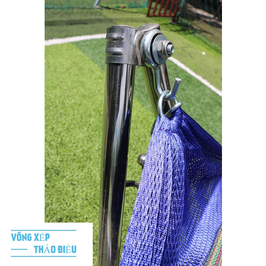 Khung võng xếp inox 100% loại 1 thang vuông cao cấp xuất khẩu