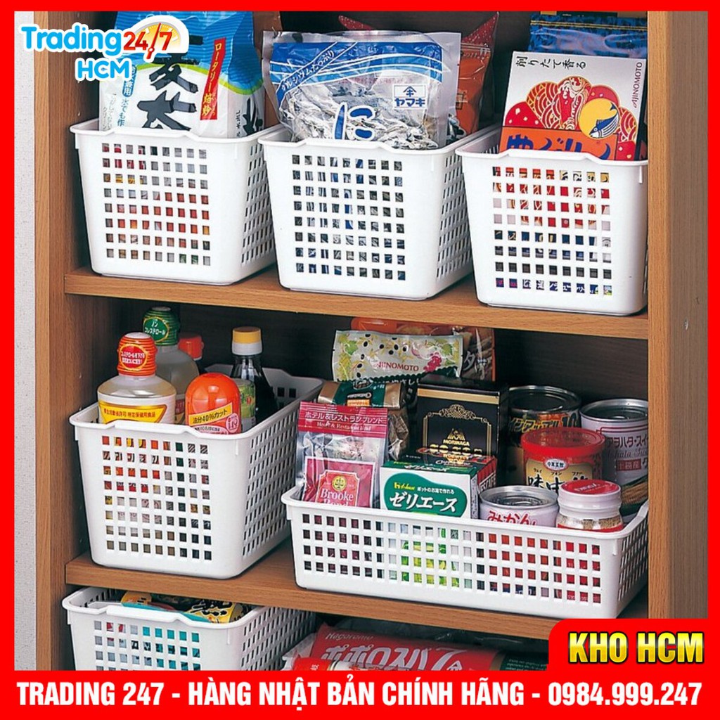 [Hỏa tốc HN] Khay Đựng Đồ Đa Năng Có Thể Xếp Gọn Inomata Đủ Kích Cỡ Nhật Bản