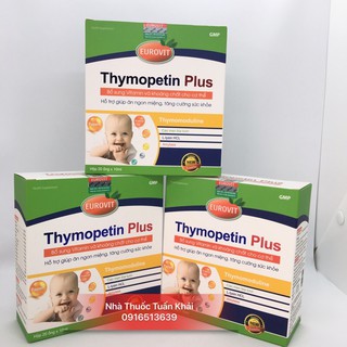 [CHÍNH HÃNG +QUÀ TẶNG] Thymopetin Bổ sung vitamin và khoáng chất cho bé giúp ăn ngon miệng, tăng sức đề kháng-Hộp 20 ống