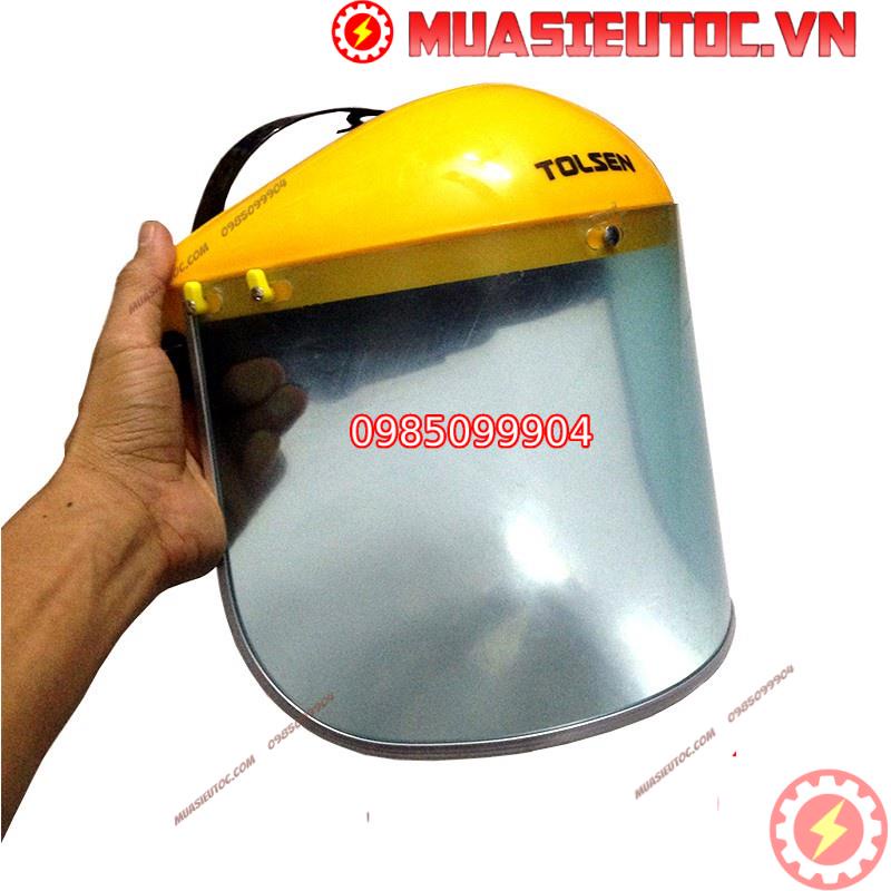 Mặt Nạ Kính Bảo Hộ Tiêu Chuẩn EU TOLSEN 45182 tấm chắn giọt bắn chống dịch nhựa dẻo, tránh bị vỡ vụn khi va chạm mạnh