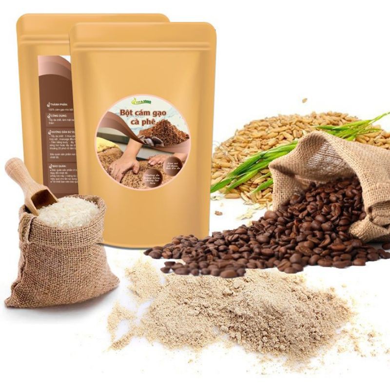BỘT CÁM GẠO CÀ PHÊ NGUYÊN CHẤT HANDMADE giá cạnh tranh
