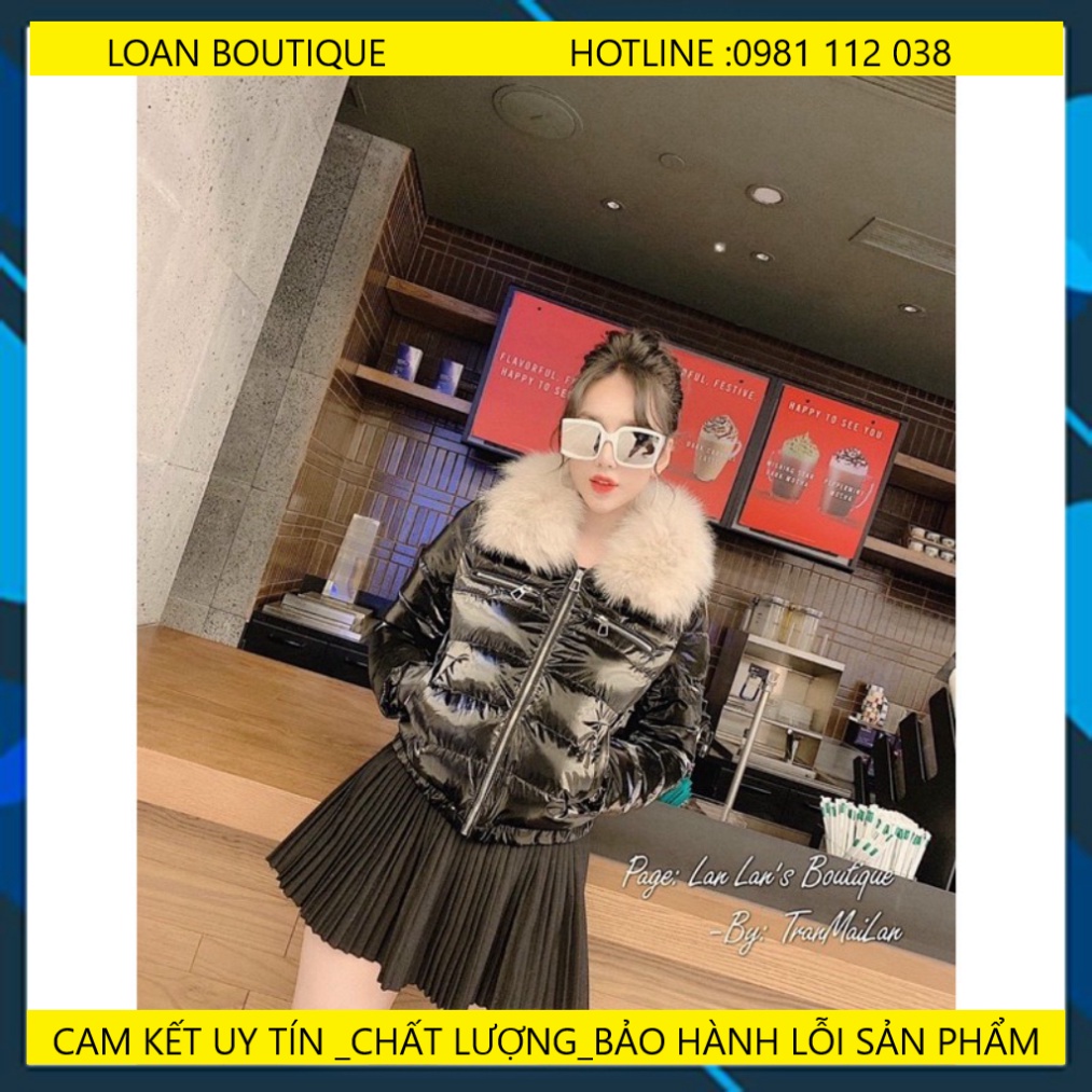 💖FREESHIP💖 Áo phao bóng cổ lông SIÊU NHẸ