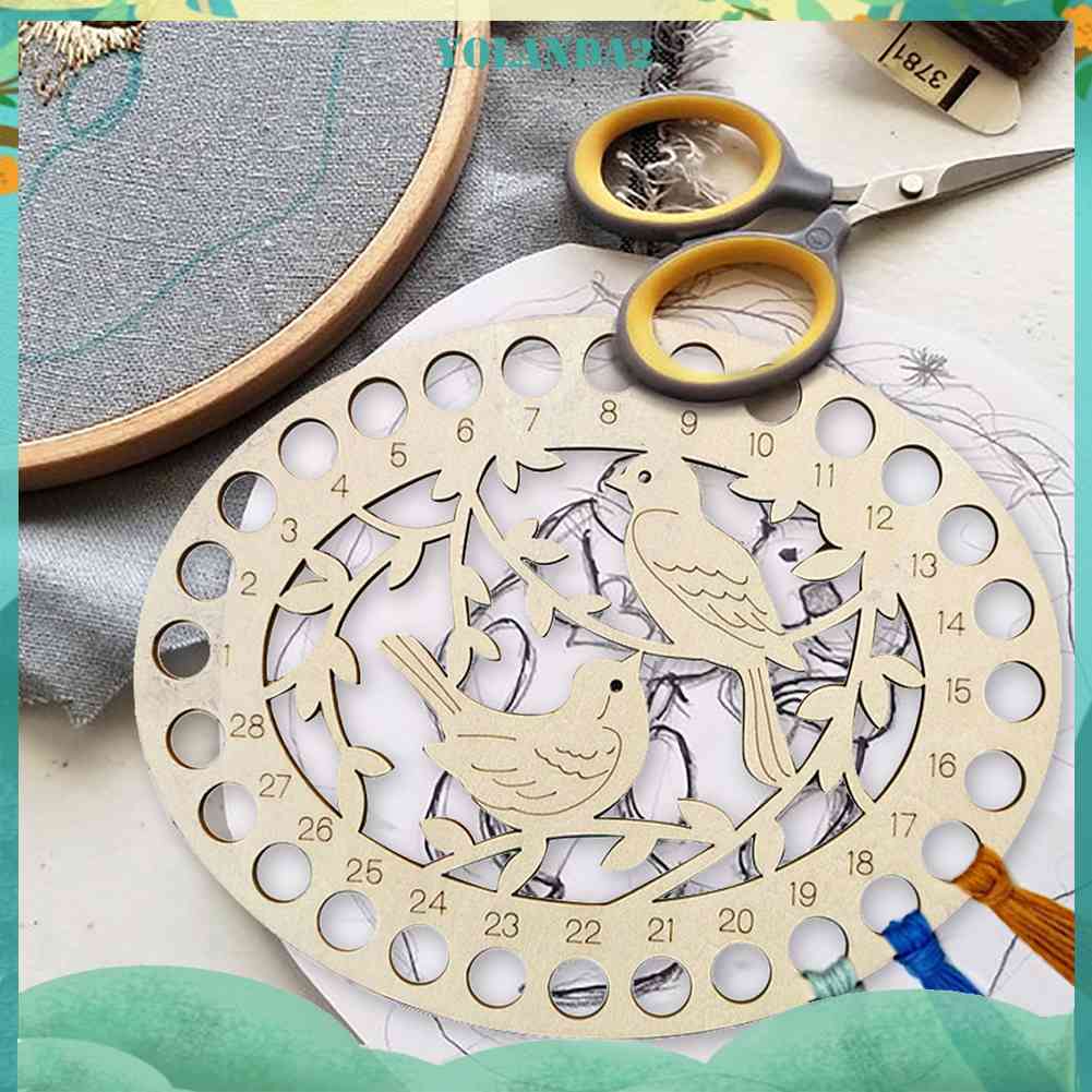Giá Đỡ Chỉ Thêu Chữ Thập Bằng Gỗ Tiện Dụng