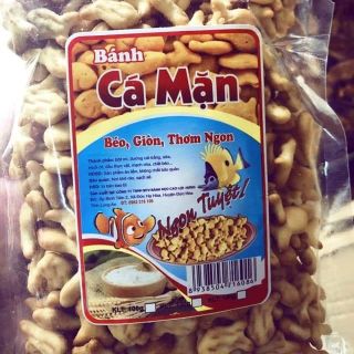 Bánh cá mặn đóng gói