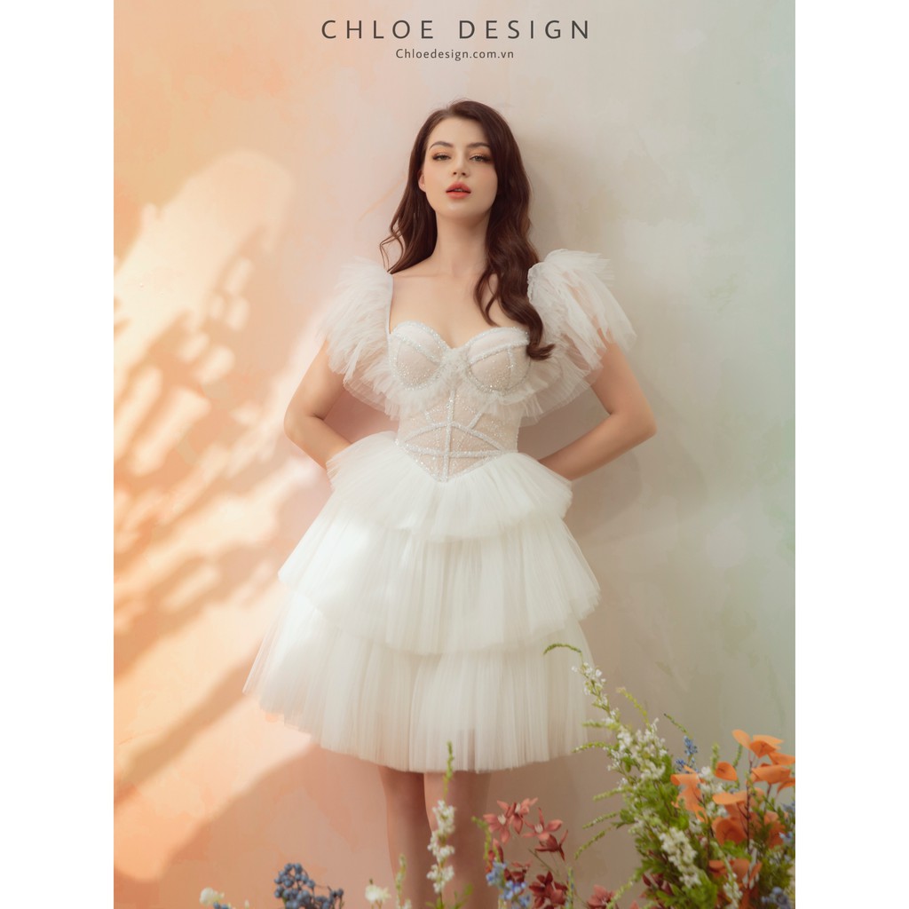 Váy thiết kế cao cấp Chloe Design -  LAKITA 20 - Có thể thay đổi nhiều màu và may theo số đo riêng