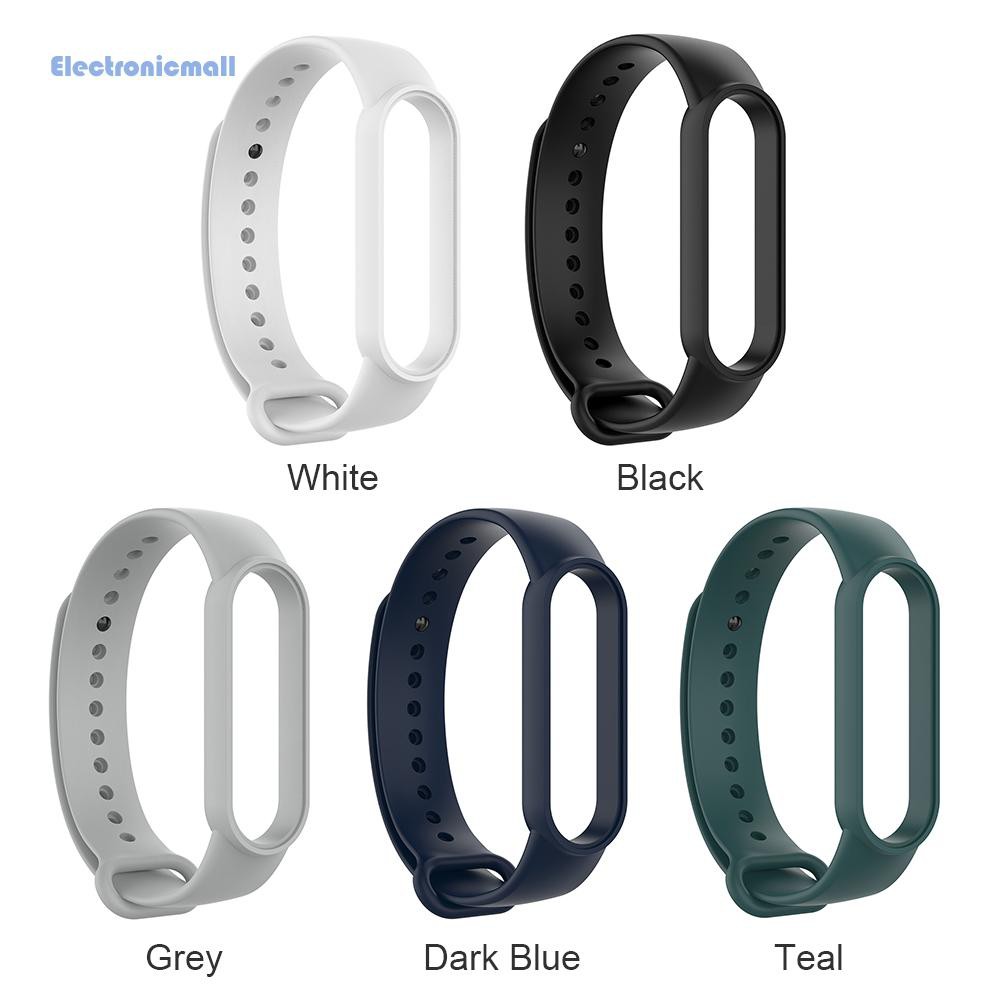 ElectronicMall01 Silicone Strap for Xiaomi Miband 5/NFC Smart Band Replacement Bracelet Belt