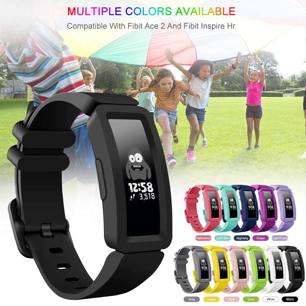 Dây Đeo Silicon Mềm Thay Thế Cho Đồng Hồ Thông Minh Fitbit Ace 3 / Inspire 2 / Ace 3