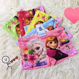 COMBO 10 quần chíp đùi elsa 3D cực đẹp cho bé gái - hình ngẫu nhiên