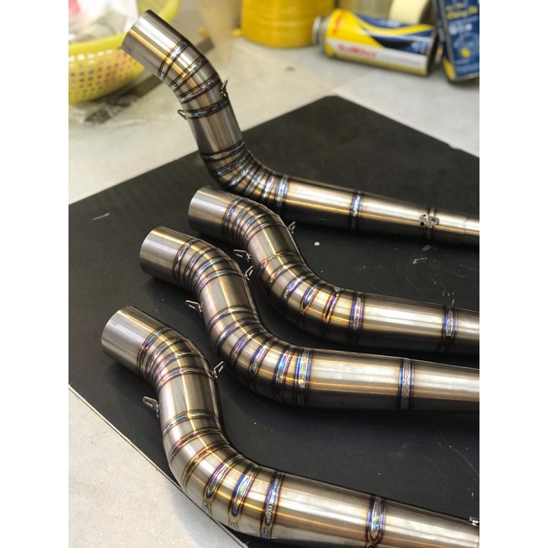 Cổ pô Titanium xài cho pô zin , pô tăng thông dụng nhiều dòng xe . DoChoiXeMay