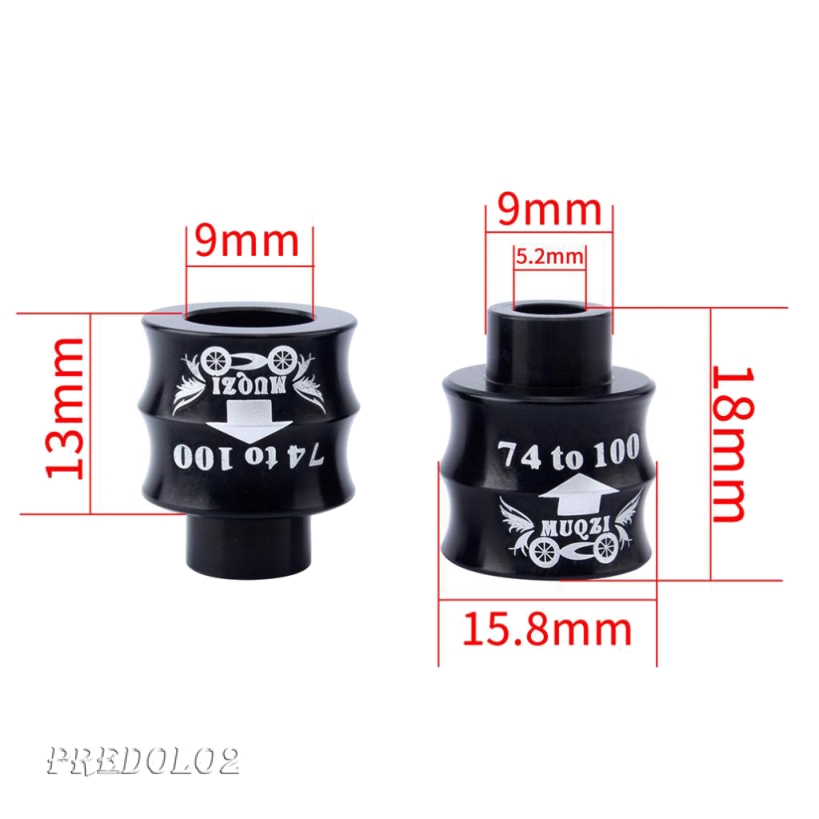 Ống Nối Dài Yên Trước Xe Đạp Màu Đen 74 to100mm Predolo2