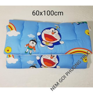 NỆM CHO BÉ ĐI MẪU GIÁO, NỆM TRẢI SÀN COTTON CHẦN GÒN KIMHOME 0 ĐẾN 8 TUỔI