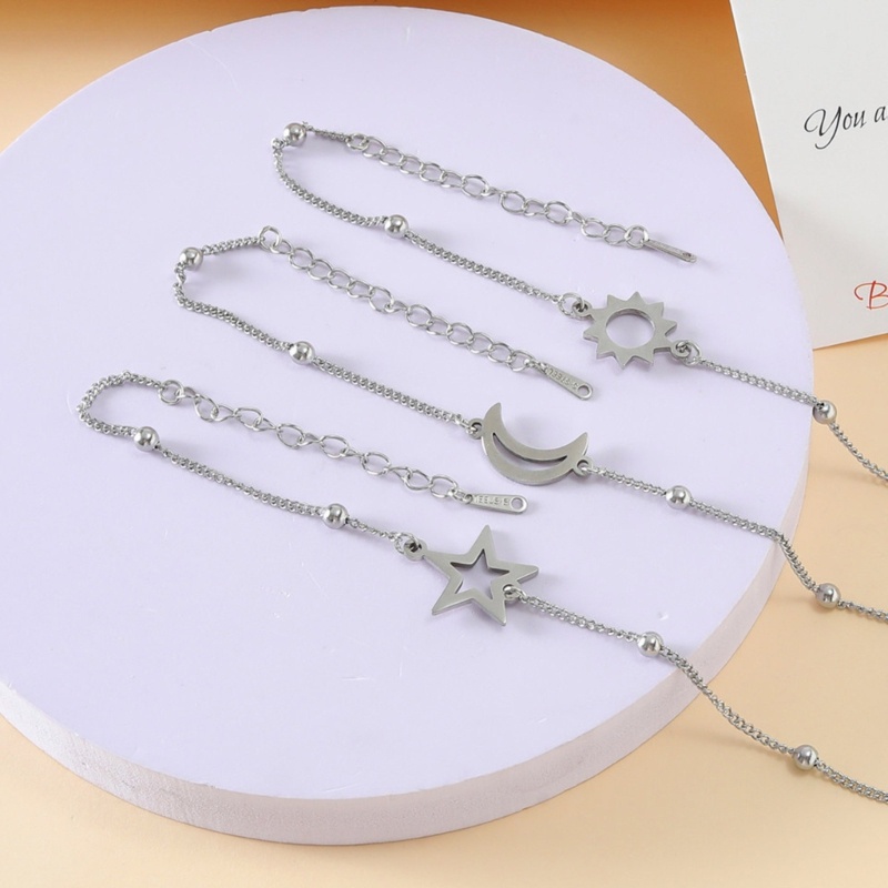 Flgo Vòng Tay Tình Bạn Mặt Trời Mặt Trăng Ngôi Sao Phù Hợp Cho Tình Bạn Đi Ra Ngoài