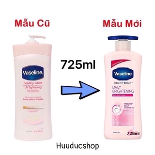 Sữa Dưỡng thể Vaseline Mỹ 725ml