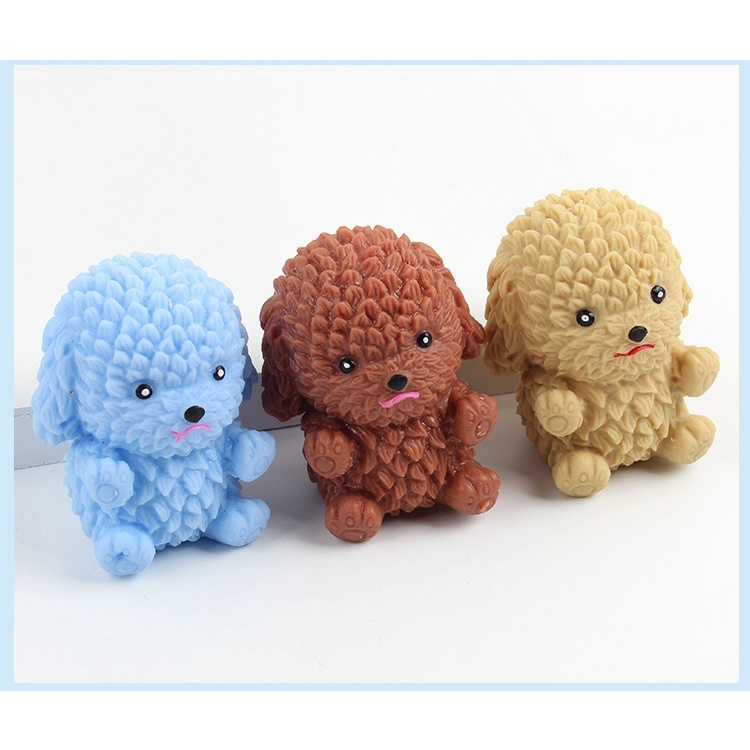 GẤU TEDDY Squishy Mochi ĐỒ CHƠI bóp tay mềm mịn dễ thương chân thực giảm stress co dãn đàn hồi ngộ nghĩnh bóp giải trí