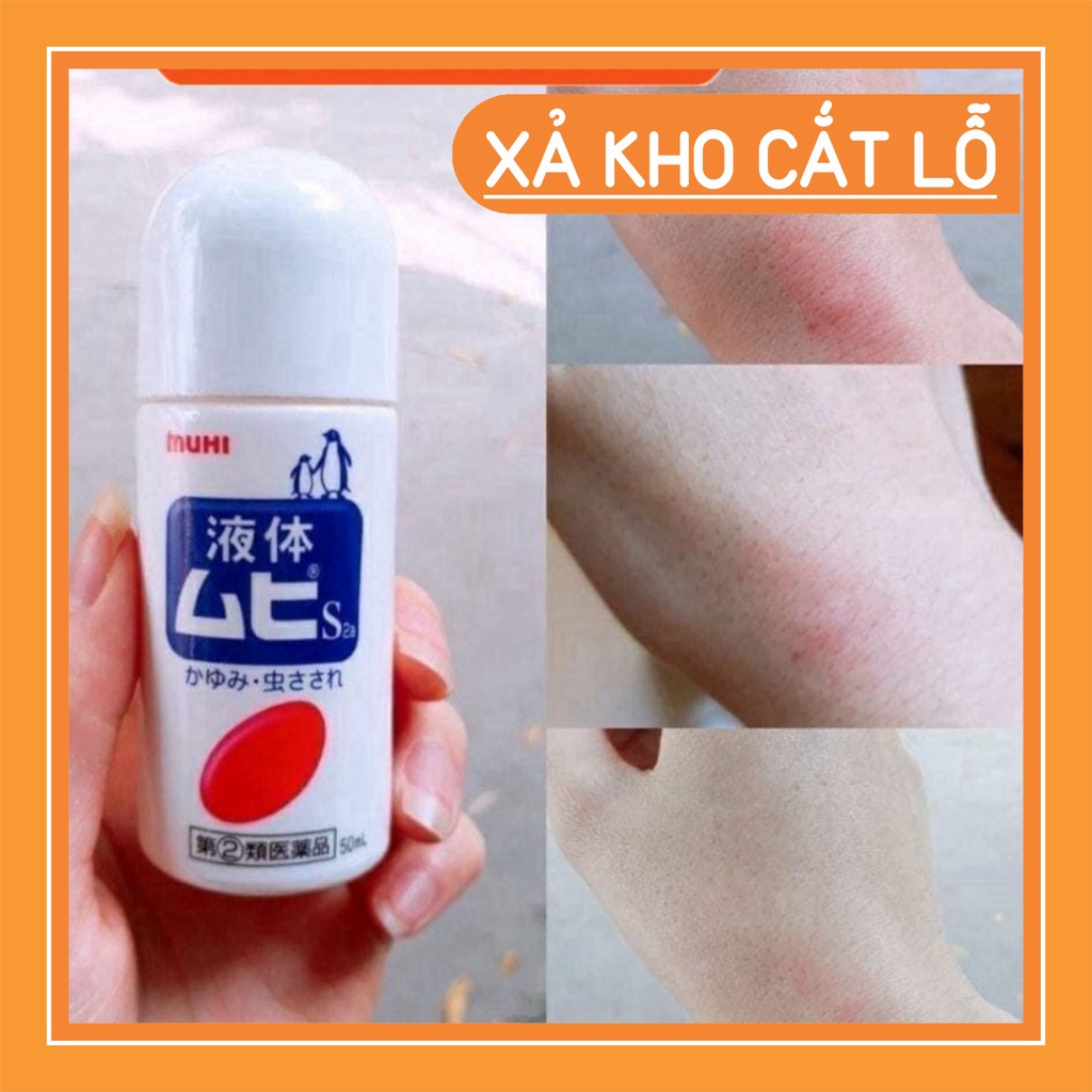 Lăn bôi vết côn trùng cắn Muhi 50ml FLASH SALE