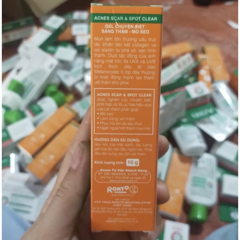 Bộ 3 sản phẩm giảm thâm mụn Acnes