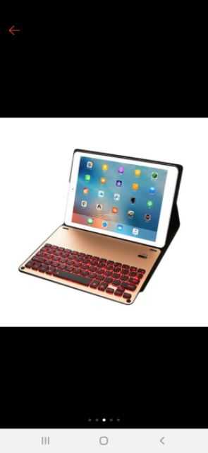 BÀN PHÍM BLUETOOTH IPAD PRO 12.9 2015/2016/2017 SMART KEYBOARD KÈM BAO DA BOOK