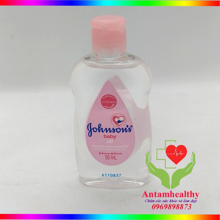 Dầu massage dưỡng ẩm - Dưỡng da Gohnsons Baby oil