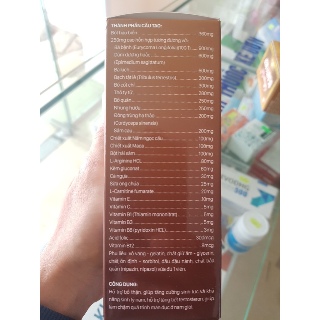 Hàu Biển Promens NCP tăng cường sinh lý Nam giới