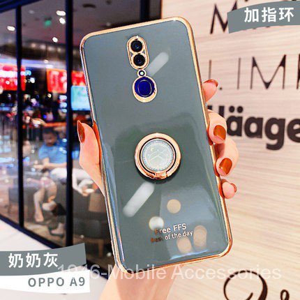 QIANZI Ốp Điện Thoại Silicone Có Giá Đỡ Cho OPPO A95 4G A74 A54 F11 PRO A94 F9 F5 F1S Reno4 Reno2F Reno5 OPPO F11 A54