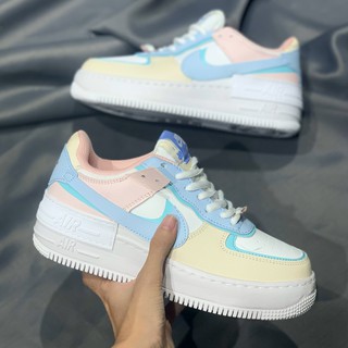 [Hàng cao cấp + Full Box + Tặng Tất] Giày A.F.1 Shadow Glacier Blue Ghost
