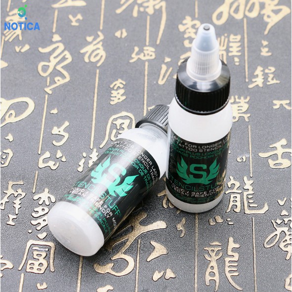 Gel scan in dán hình xăm chữ S 1oz