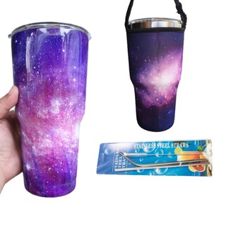 Ly giữ nhiệt galaxy 900ml có đủ phụ kiện