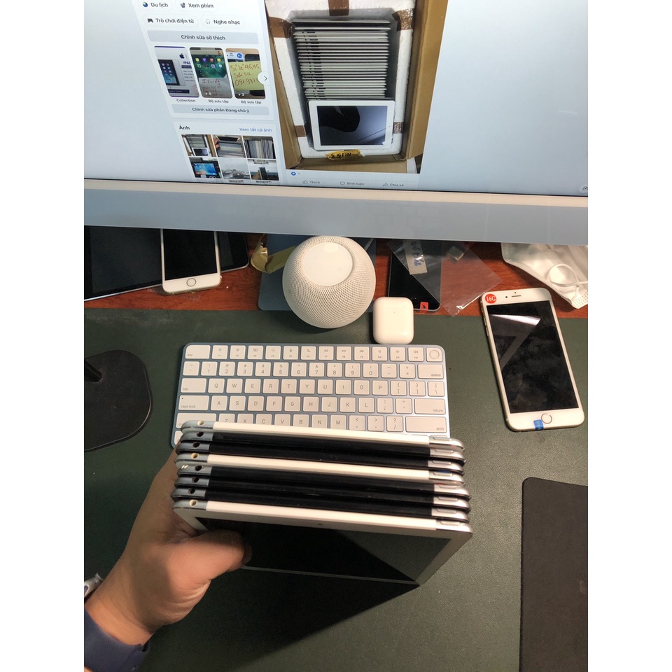 Máy tính bảng thế hệ năm thương hiệu quả táo chạy os 12 cài full app học online BH 12 tháng | BigBuy360 - bigbuy360.vn