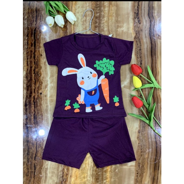 Quần áo trẻ em, bộ bé trai, bé gái, chất cotton co giãn thấm hút mồ hôi, ảnh thật tự chụp