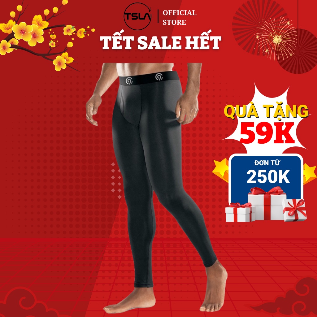 Quần legging thể thao giữ nhiệt nam C9 dạng lót nỉ tập gym đạp xe đá banh bóng rổ mùa lạnh thu đông Pro Combat