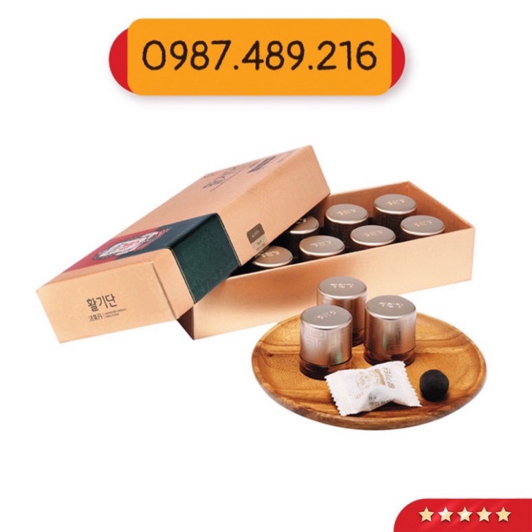 Viên Uống Hồng Sâm KGC Cheong Kwan Jang Vital Pills (Hwal Gi Dan) (3,75g x 10 viên) [ Hàng Mới Về ]