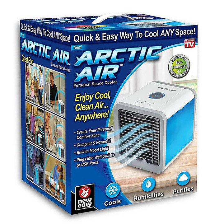 Quạt điều hòa mini Artic Air làm mát không khí bằng hơi nước và đá lạnh - Quạt điều hòa