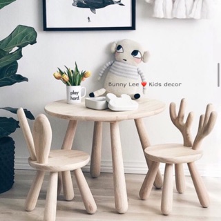 Bàn ghế gỗ cho bé - 100% gỗ thông và sồi cao cấp nhập khẩu New Zealand và Bắc Mỹ