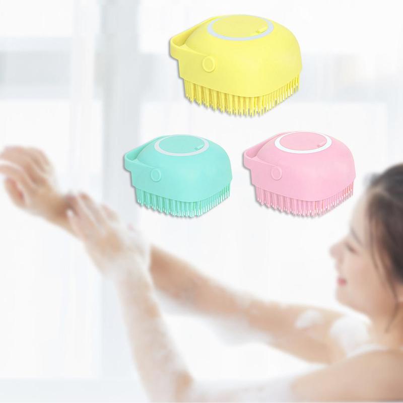 Bàn Chải Silicone Dùng Tắm Rửa Cho Thú Cưng Tiện Dụng 27