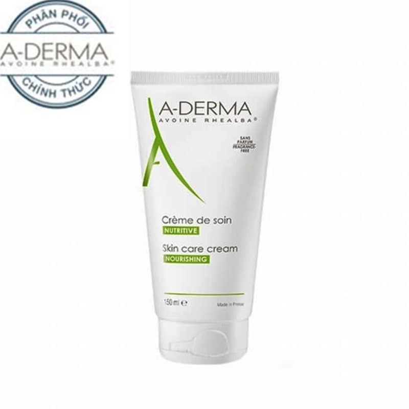 A-DERMA Skin Care Cream 50ml Kem dưỡng ẩm cho da nhạy cảm
